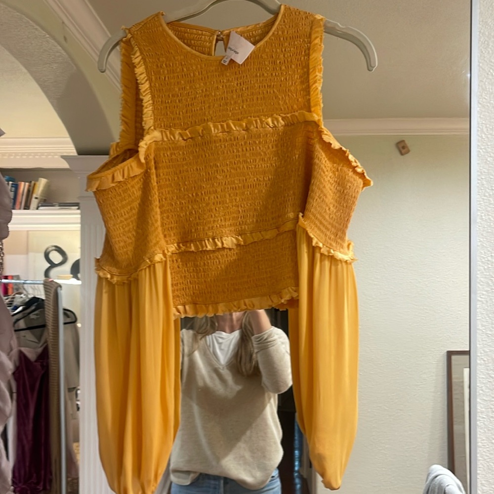Cinq a Sept orange top